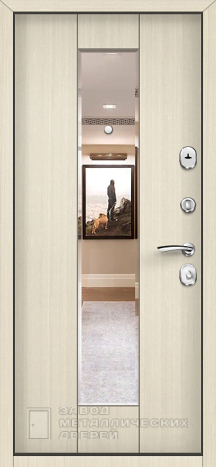 Фото «Дверь с зеркалом №26» в Бронницам