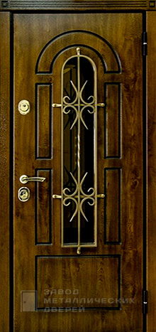 Фото «Дверь с ковкой №12» в Долгопрудному