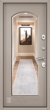 Фото «Дверь с зеркалом №28» в Бронницам