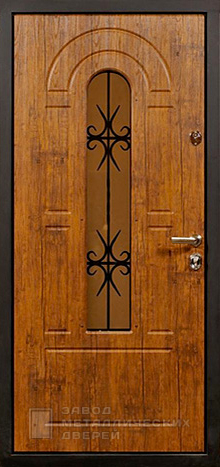 Фото «Дверь с ковкой №12» в Долгопрудному